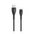 Awei CL-115M USB Type A to Micro Data & Fast Charging Cable Black